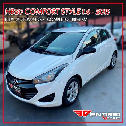 HYUNDAI HB20 1.6 COMFORT PLUS 16V FLEX 4P AUTOMÁTICO